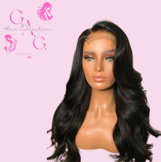 5x5 1B (Natural Brown) Cambodian Body Wave HD Lace Closure Wigs