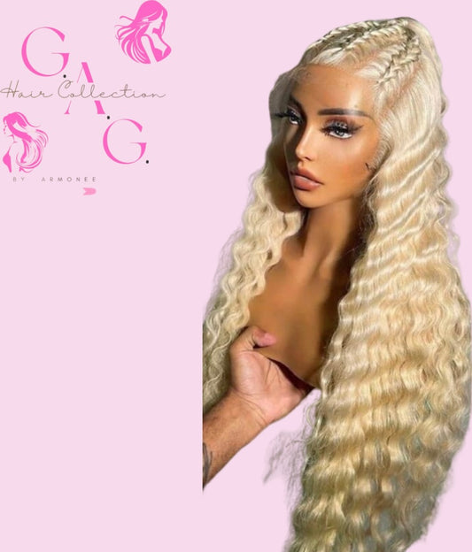 13x4 613 Body Wave Full Frontal Hd Lace Raw Wig